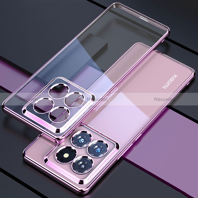 Ultra-thin Transparent TPU Soft Case Cover H01 for Xiaomi Mi 14 5G