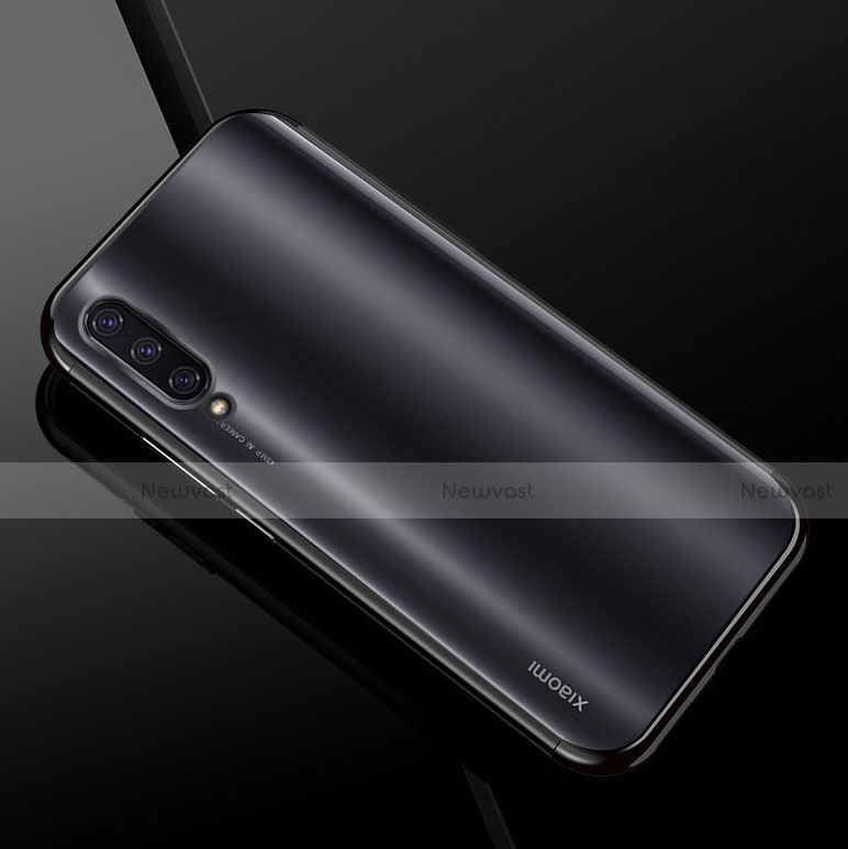 Ultra-thin Transparent TPU Soft Case Cover H01 for Xiaomi Mi A3 Black
