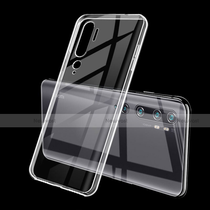Ultra-thin Transparent TPU Soft Case Cover H01 for Xiaomi Mi Note 10 Pro Clear