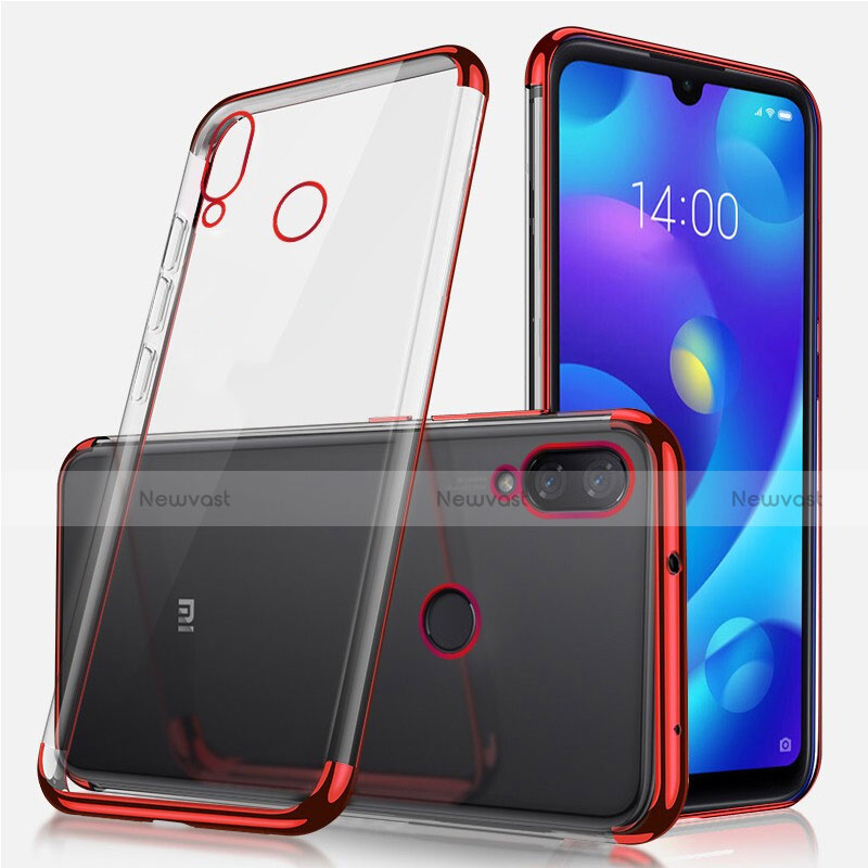 Ultra-thin Transparent TPU Soft Case Cover H01 for Xiaomi Mi Play 4G