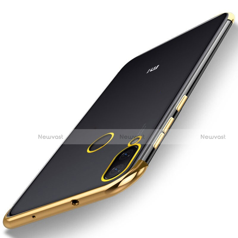 Ultra-thin Transparent TPU Soft Case Cover H01 for Xiaomi Mi Play 4G Gold