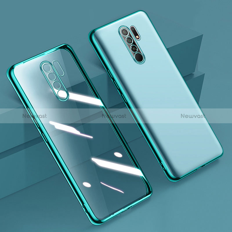 Ultra-thin Transparent TPU Soft Case Cover H01 for Xiaomi Redmi 9 Prime India