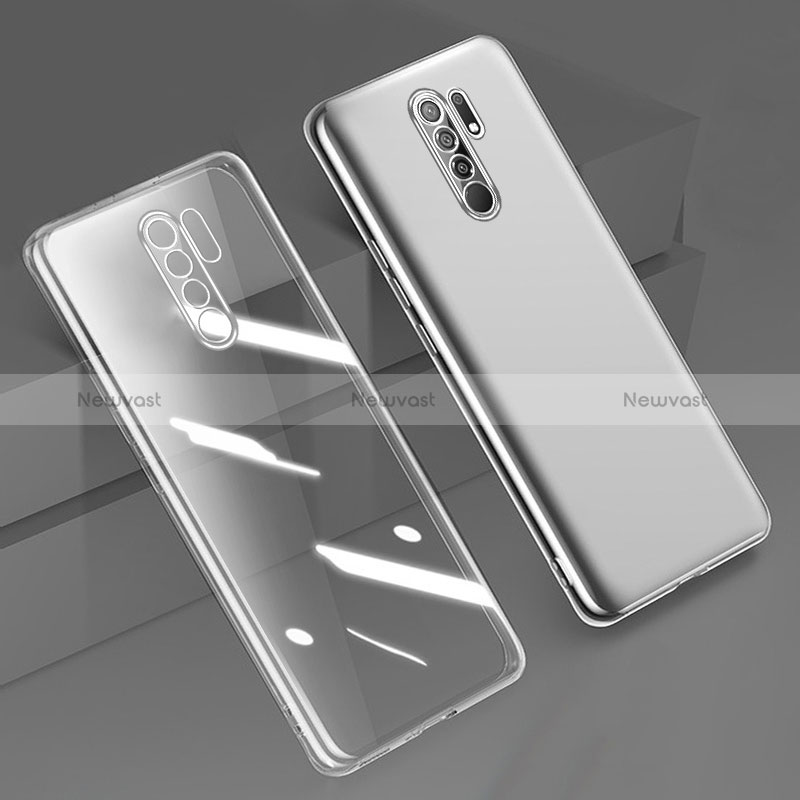 Ultra-thin Transparent TPU Soft Case Cover H01 for Xiaomi Redmi 9 Prime India