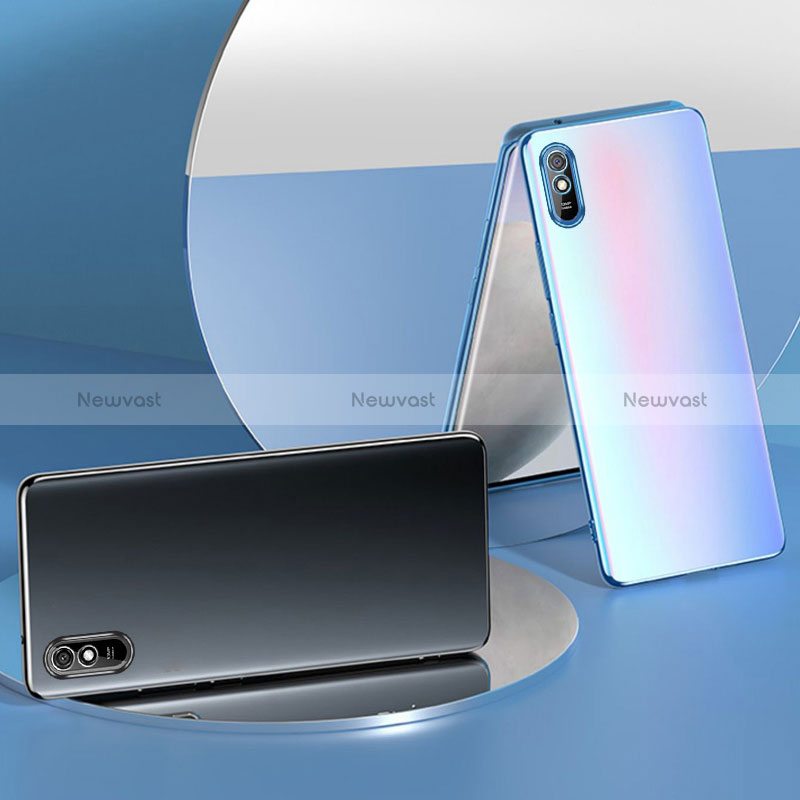Ultra-thin Transparent TPU Soft Case Cover H01 for Xiaomi Redmi 9AT