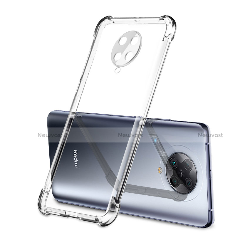 Ultra-thin Transparent TPU Soft Case Cover H01 for Xiaomi Redmi K30 Pro 5G