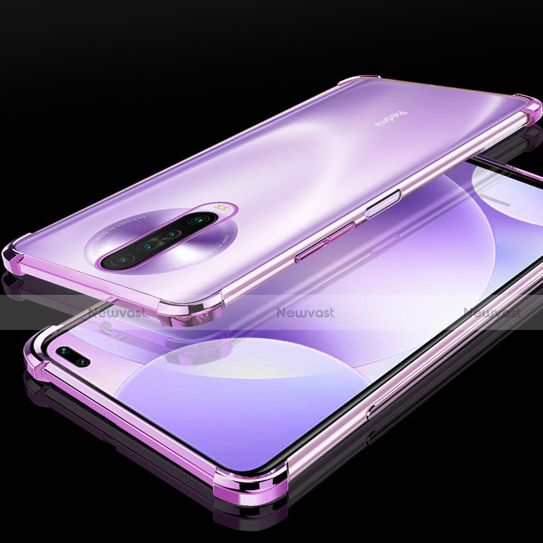 Ultra-thin Transparent TPU Soft Case Cover H01 for Xiaomi Redmi K30i 5G