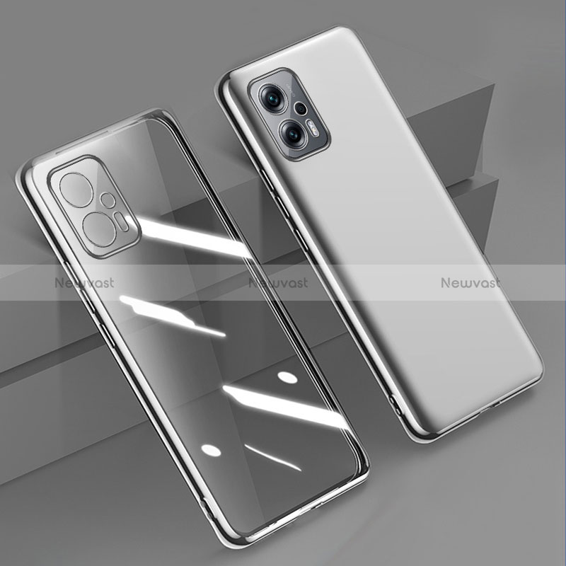 Ultra-thin Transparent TPU Soft Case Cover H01 for Xiaomi Redmi Note 11T Pro+ Plus 5G