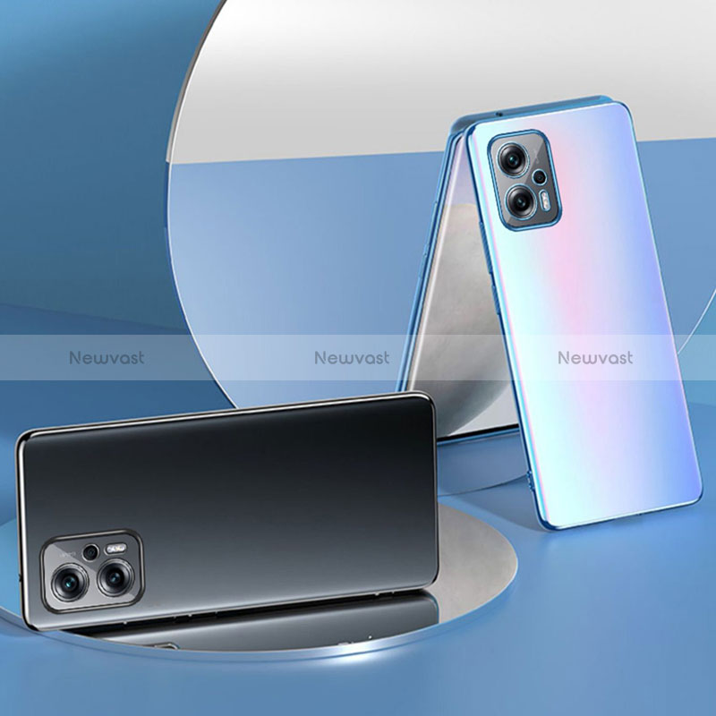 Ultra-thin Transparent TPU Soft Case Cover H01 for Xiaomi Redmi Note 11T Pro+ Plus 5G