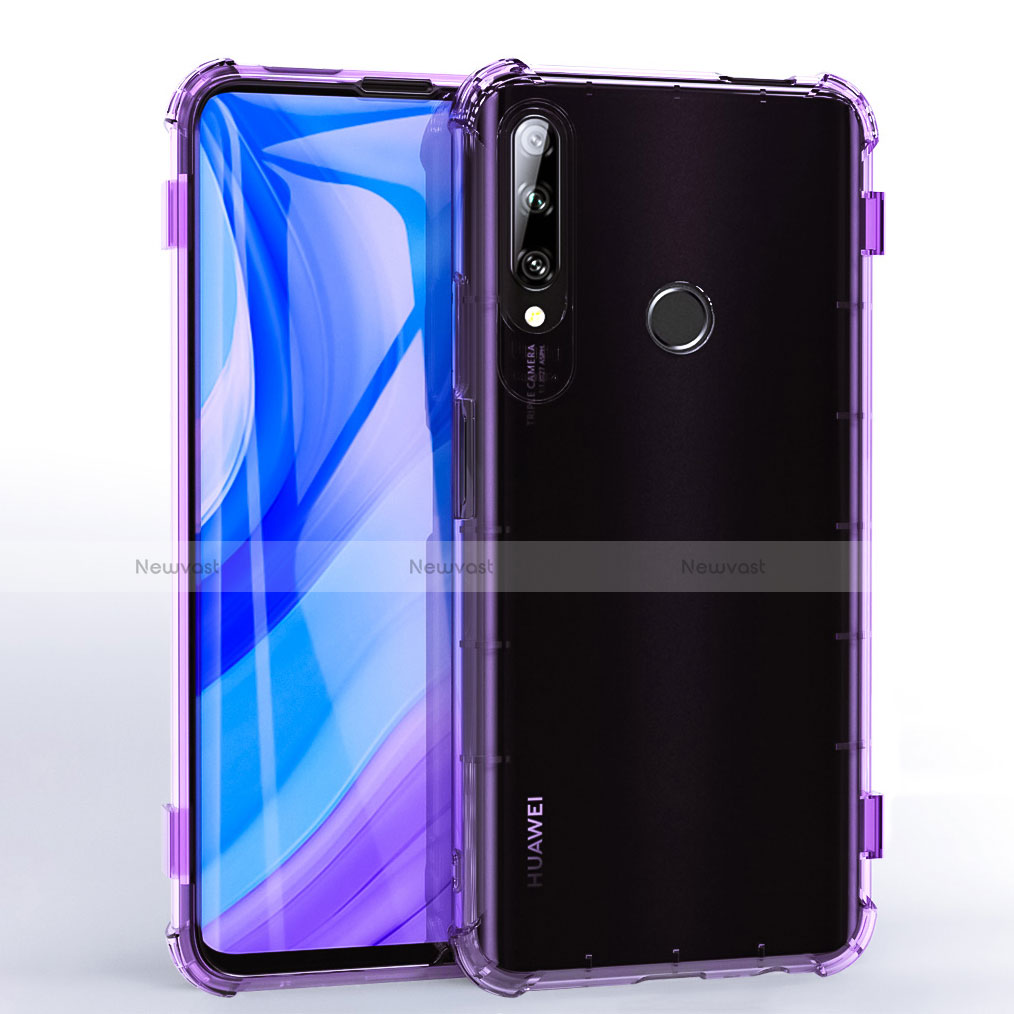 Ultra-thin Transparent TPU Soft Case Cover H02 for Huawei Enjoy 10 Plus