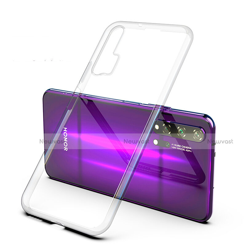 Ultra-thin Transparent TPU Soft Case Cover H02 for Huawei Honor 20 Pro Clear