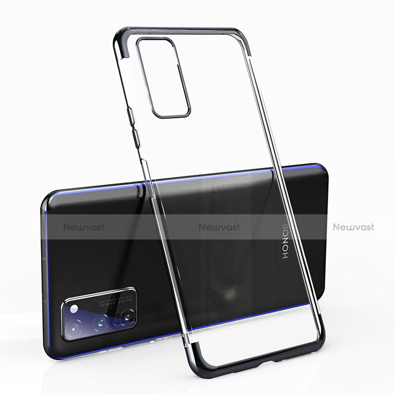 Ultra-thin Transparent TPU Soft Case Cover H02 for Huawei Honor V30 Pro 5G Black