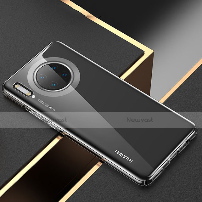 Ultra-thin Transparent TPU Soft Case Cover H02 for Huawei Mate 30 5G Black