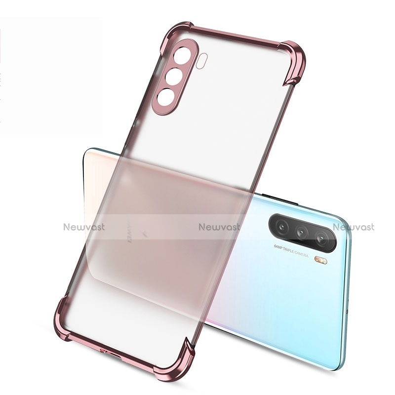 Ultra-thin Transparent TPU Soft Case Cover H02 for Huawei Mate 40 Lite 5G