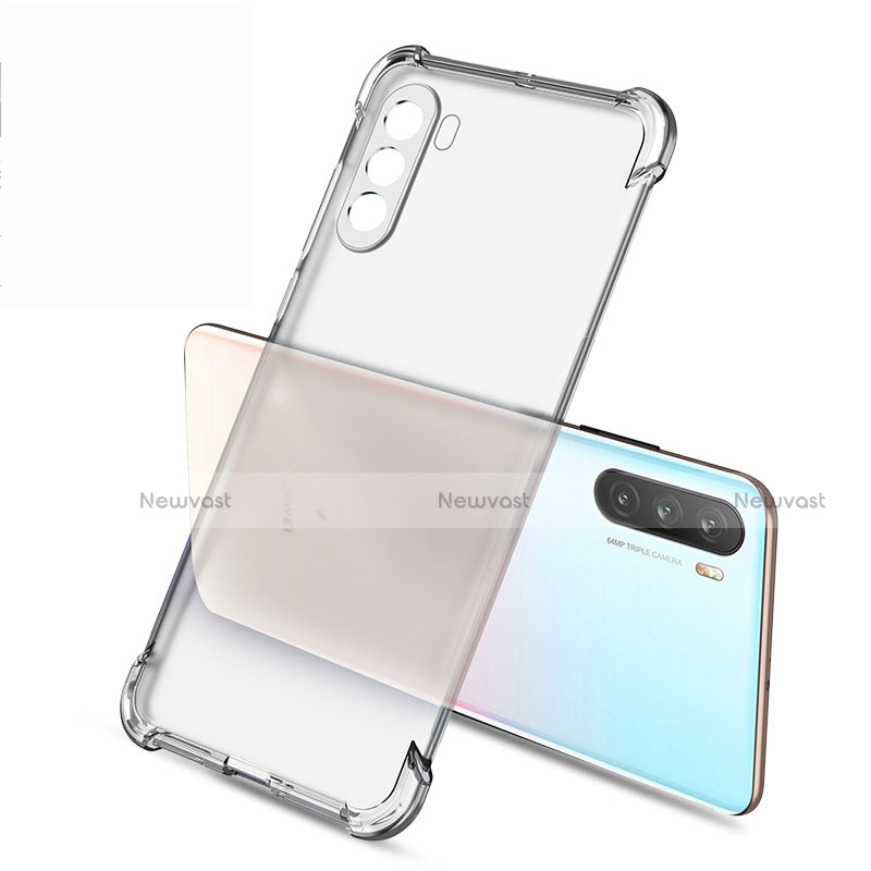 Ultra-thin Transparent TPU Soft Case Cover H02 for Huawei Mate 40 Lite 5G
