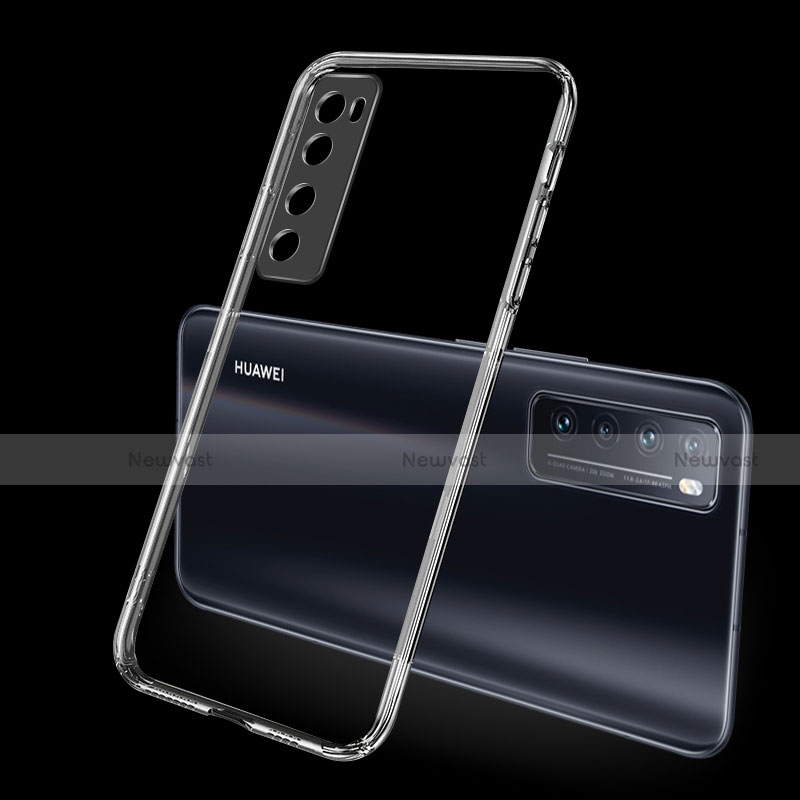 Ultra-thin Transparent TPU Soft Case Cover H02 for Huawei Nova 7 5G Clear