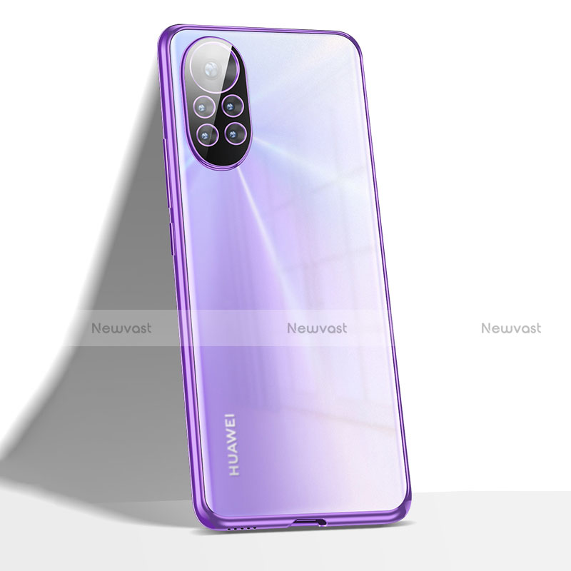 Ultra-thin Transparent TPU Soft Case Cover H02 for Huawei Nova 8 Pro 5G