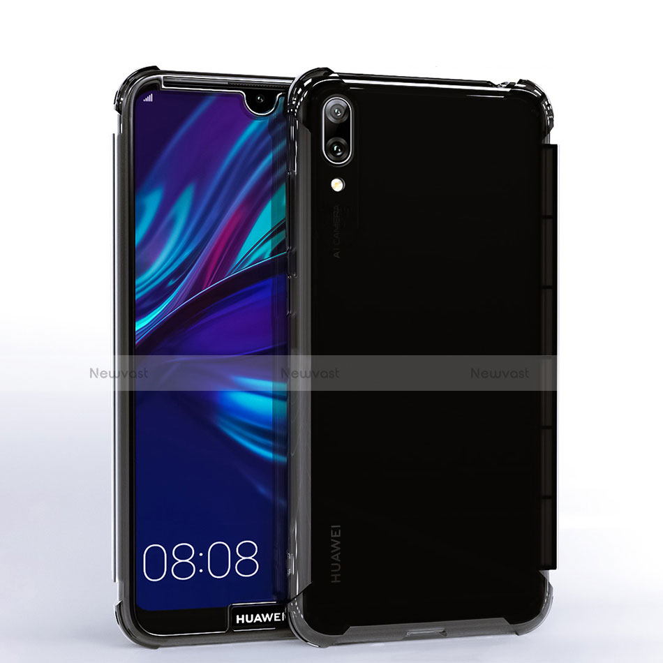 Ultra-thin Transparent TPU Soft Case Cover H02 for Huawei Y7 Pro (2019)