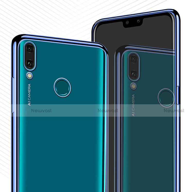 Ultra-thin Transparent TPU Soft Case Cover H02 for Huawei Y9 (2019)