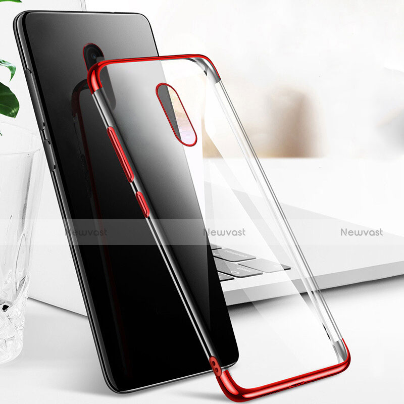 Ultra-thin Transparent TPU Soft Case Cover H02 for OnePlus 7