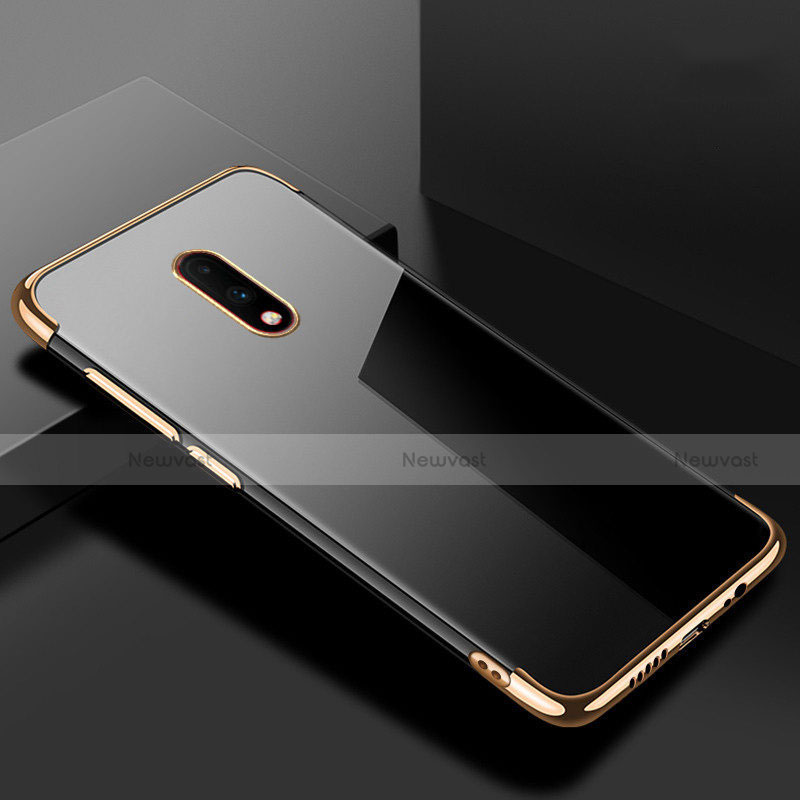 Ultra-thin Transparent TPU Soft Case Cover H02 for OnePlus 7