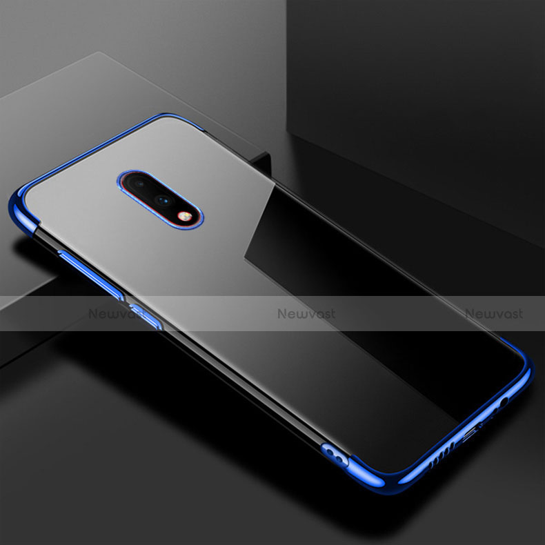 Ultra-thin Transparent TPU Soft Case Cover H02 for OnePlus 7