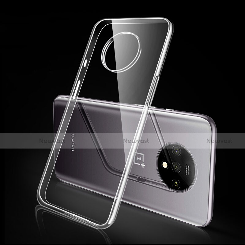 Ultra-thin Transparent TPU Soft Case Cover H02 for OnePlus 7T Clear