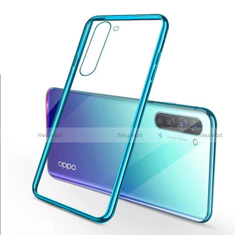 Ultra-thin Transparent TPU Soft Case Cover H02 for Oppo F15