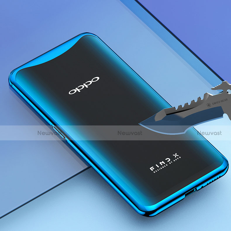 Ultra-thin Transparent TPU Soft Case Cover H02 for Oppo Find X