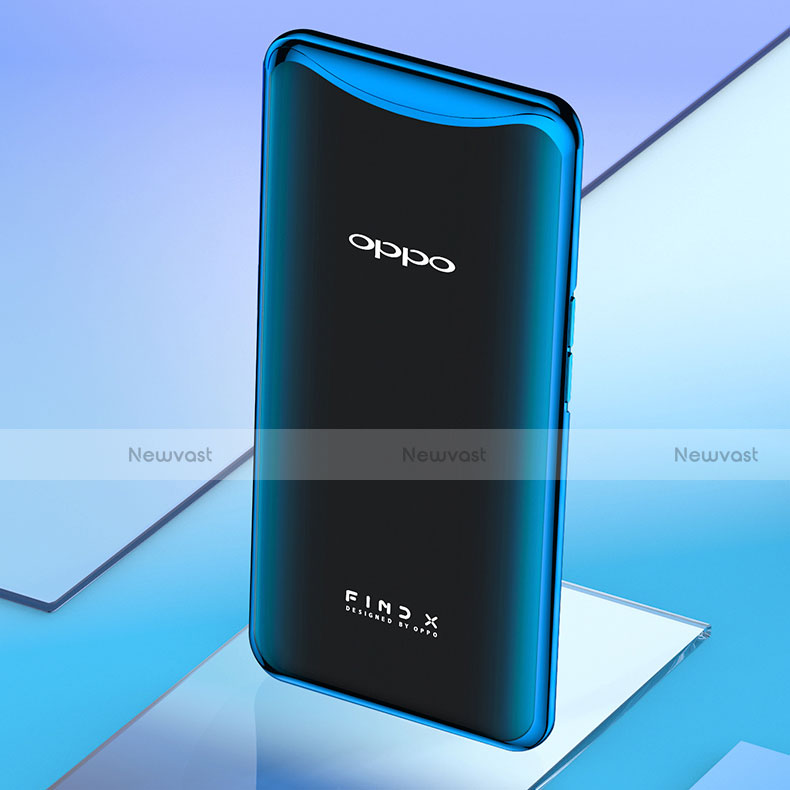 Ultra-thin Transparent TPU Soft Case Cover H02 for Oppo Find X Super Flash Edition