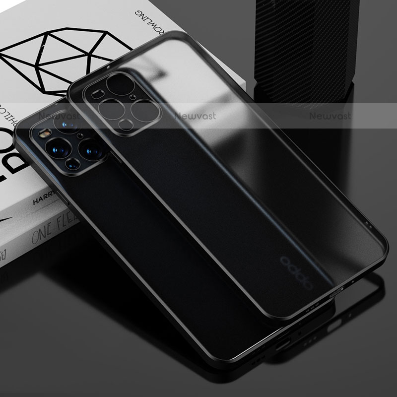 Ultra-thin Transparent TPU Soft Case Cover H02 for Oppo Find X3 Pro 5G