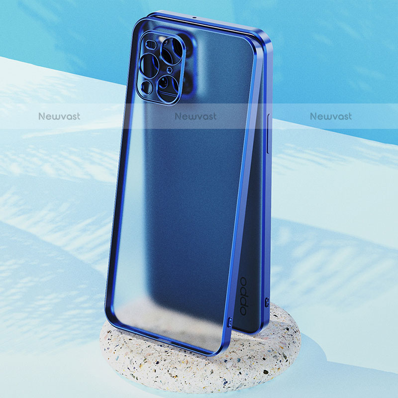 Ultra-thin Transparent TPU Soft Case Cover H02 for Oppo Find X3 Pro 5G