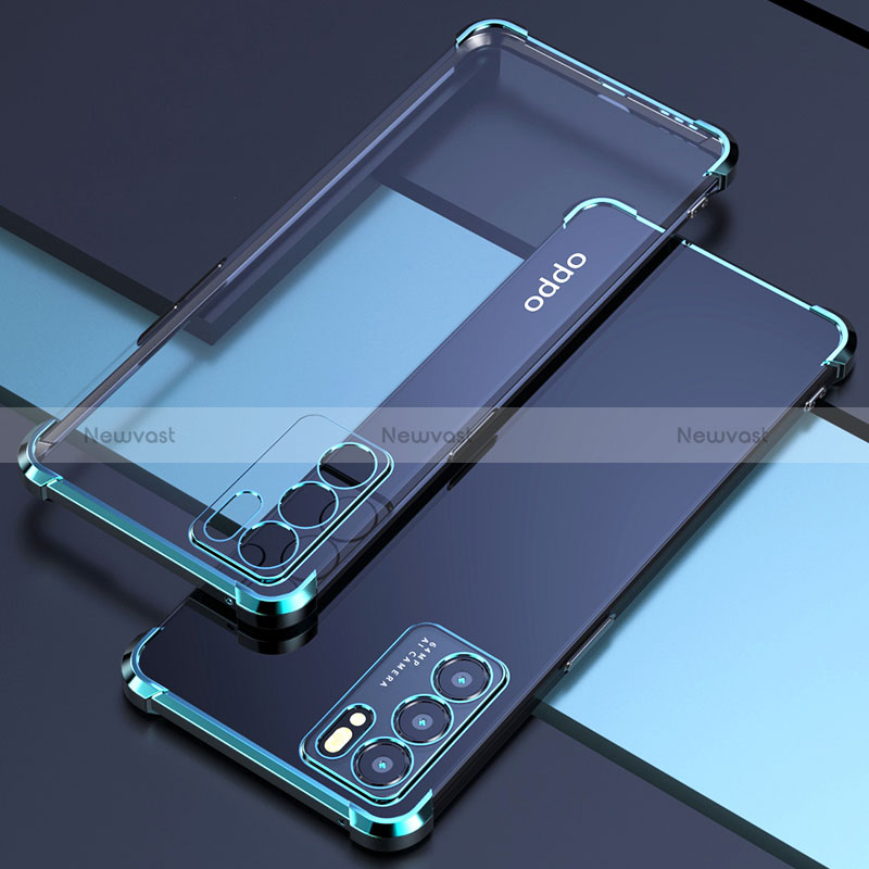 Ultra-thin Transparent TPU Soft Case Cover H02 for Oppo Reno6 5G