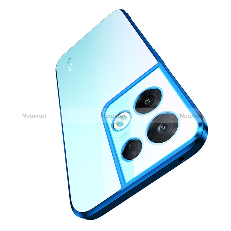 Ultra-thin Transparent TPU Soft Case Cover H02 for Oppo Reno8 Pro+ Plus 5G