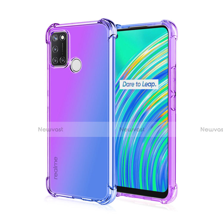 Ultra-thin Transparent TPU Soft Case Cover H02 for Realme 7i