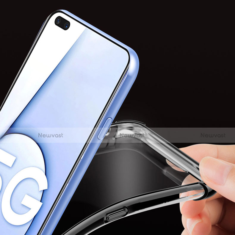 Ultra-thin Transparent TPU Soft Case Cover H02 for Realme X50 5G