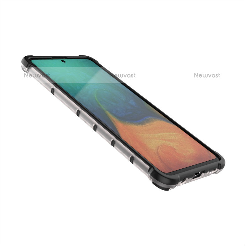 Ultra-thin Transparent TPU Soft Case Cover H02 for Samsung Galaxy A71 4G A715