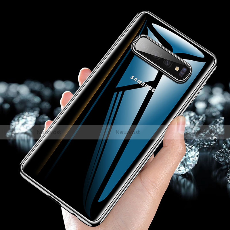Ultra-thin Transparent TPU Soft Case Cover H02 for Samsung Galaxy S10 Plus