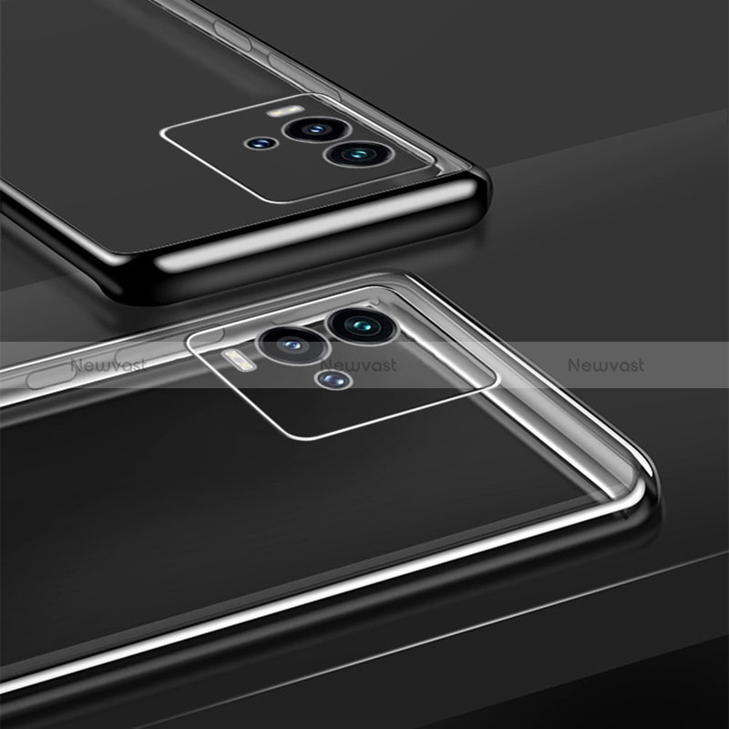 Ultra-thin Transparent TPU Soft Case Cover H02 for Vivo iQOO 10 5G