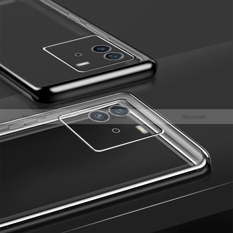 Ultra-thin Transparent TPU Soft Case Cover H02 for Vivo iQOO Neo6 5G