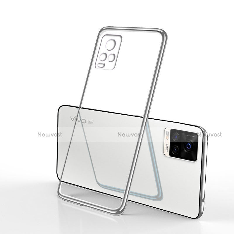 Ultra-thin Transparent TPU Soft Case Cover H02 for Vivo V20 Pro 5G