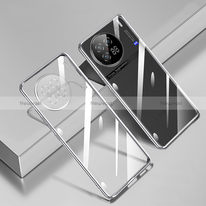 Ultra-thin Transparent TPU Soft Case Cover H02 for Vivo X90 5G