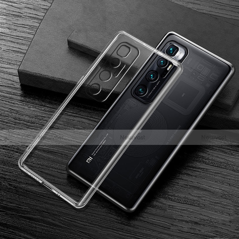 Ultra-thin Transparent TPU Soft Case Cover H02 for Xiaomi Mi 10 Ultra