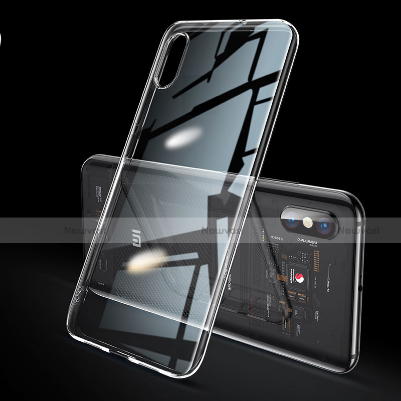 Ultra-thin Transparent TPU Soft Case Cover H02 for Xiaomi Mi 8 Explorer Clear