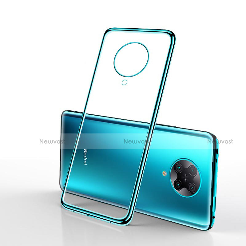 Ultra-thin Transparent TPU Soft Case Cover H02 for Xiaomi Poco F2 Pro Green
