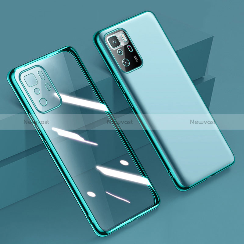 Ultra-thin Transparent TPU Soft Case Cover H02 for Xiaomi Poco X3 GT 5G