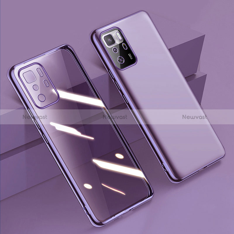 Ultra-thin Transparent TPU Soft Case Cover H02 for Xiaomi Poco X3 GT 5G