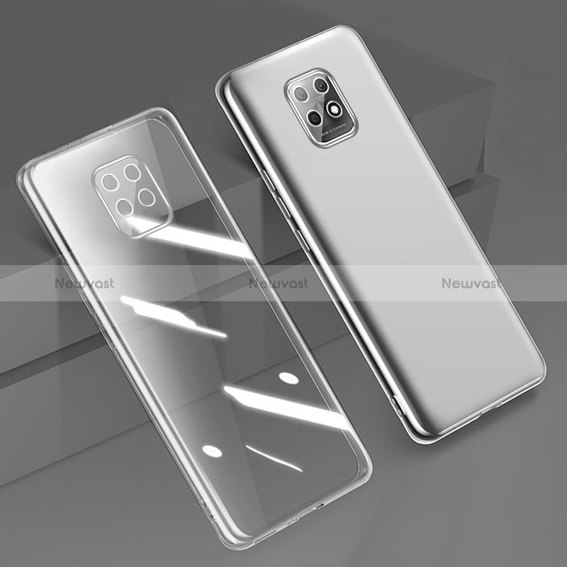 Ultra-thin Transparent TPU Soft Case Cover H02 for Xiaomi Redmi 10X 5G