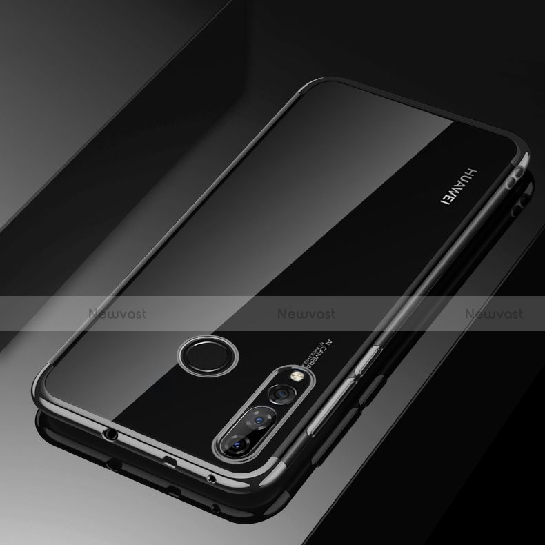 Ultra-thin Transparent TPU Soft Case Cover H03 for Huawei Honor 20E Black