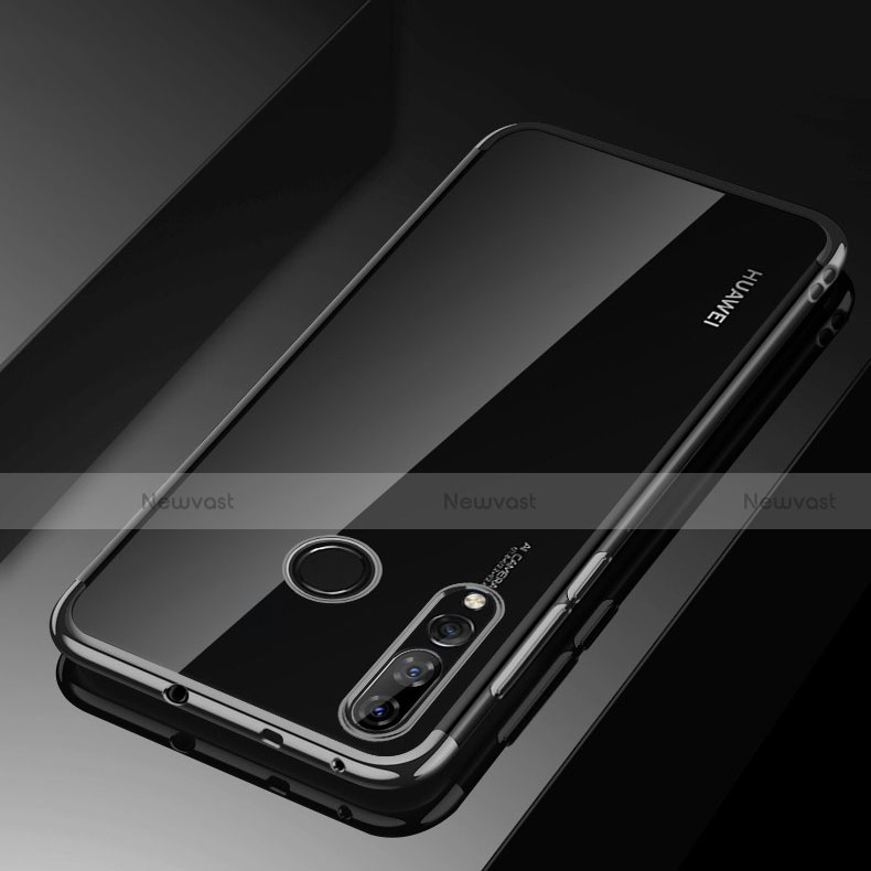 Ultra-thin Transparent TPU Soft Case Cover H03 for Huawei Honor 20i Black