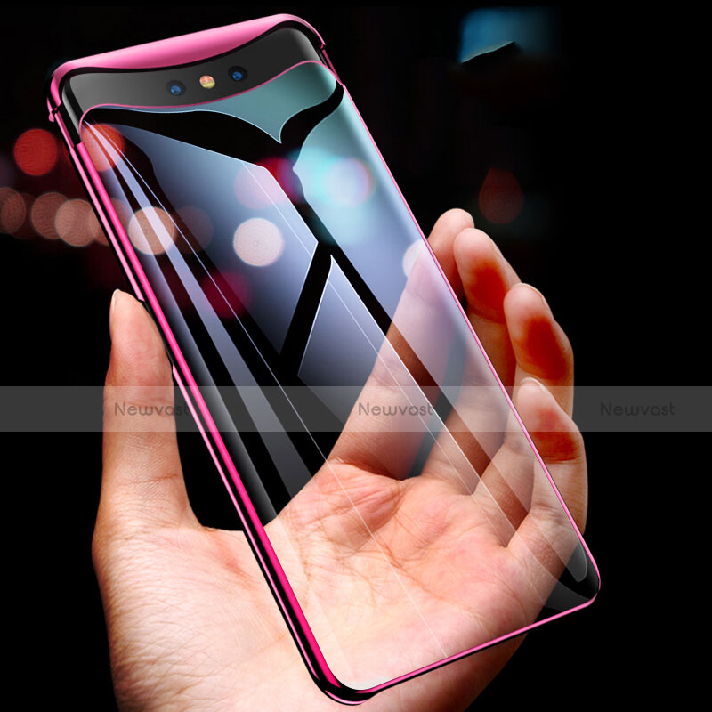 Ultra-thin Transparent TPU Soft Case Cover H03 for Oppo Find X